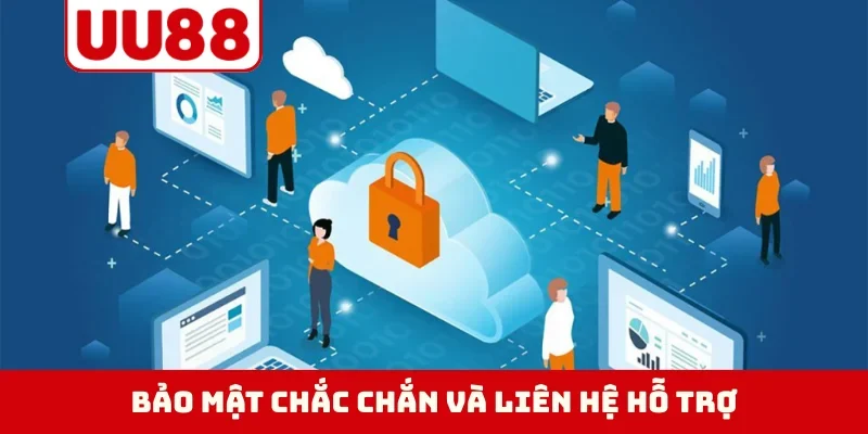 Bảo mật chắc chắn và liên hệ hỗ trợ