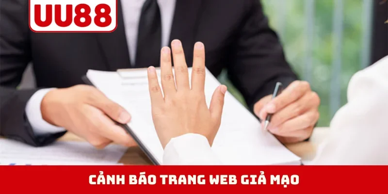 Cảnh báo trang web giả mạo