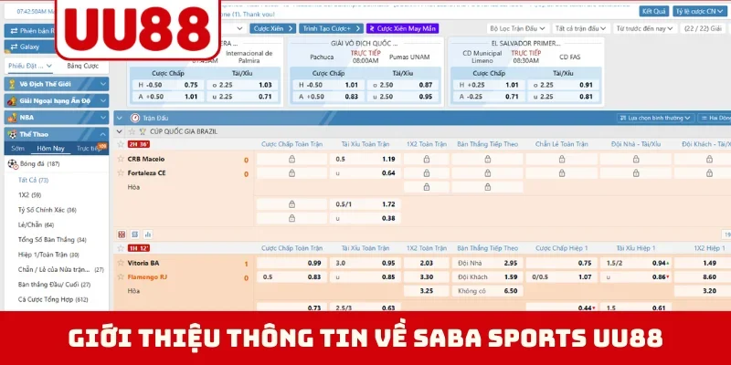 Giới thiệu thông tin về Saba Sports UU88