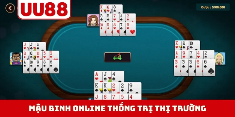 Mậu binh online thống trị thị trường