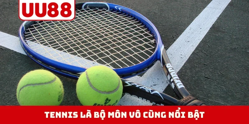 Tennis là bộ môn vô cùng nổi bật